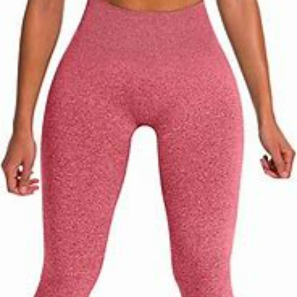 HYZ Women's Seamless Workout 2 Piece Outfits High Waist Legging Adjustable Strap - Picture 6 of 7